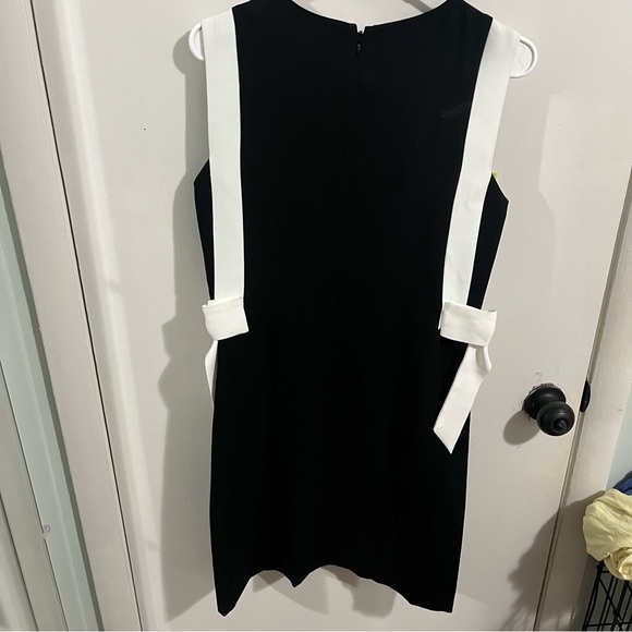 Women’s Macys Cece Black and White Dress Size 12 NWT - Picture 7 of 10